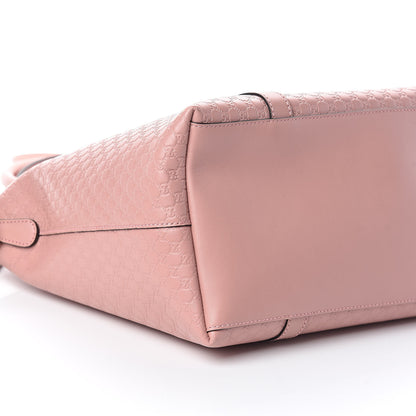 Gucci Soft Microguccissima Large Dome Satchel Soft Pink 8 of 9