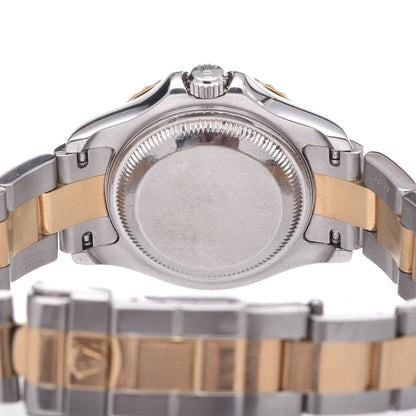 Rolex Stainless Steel 18K Yellow Gold 29mm Oyster Perpetual Date Yacht-Master Watch Silver 169623 5 of 6