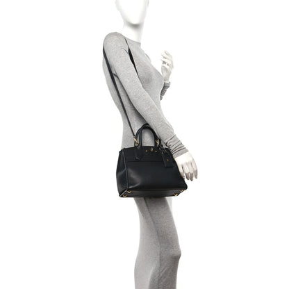 Louis Vuitton Taurillon City Steamer PM Black 2 of 12