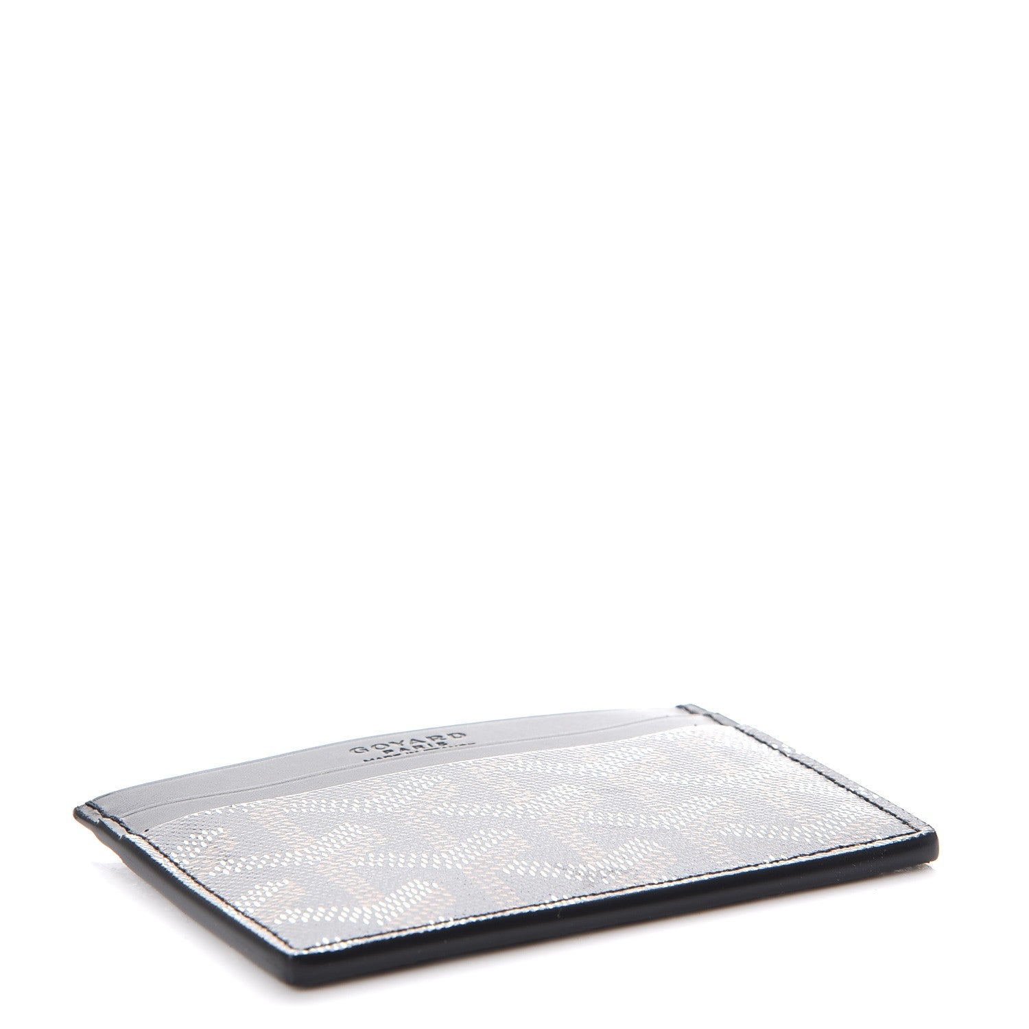 Goyard Goyardine Saint Sulpice Card Holder Black 4 of 8