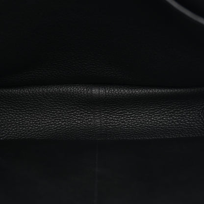 Hermes Taurillon Clemence Halzan 31 GM Black 5 of 10