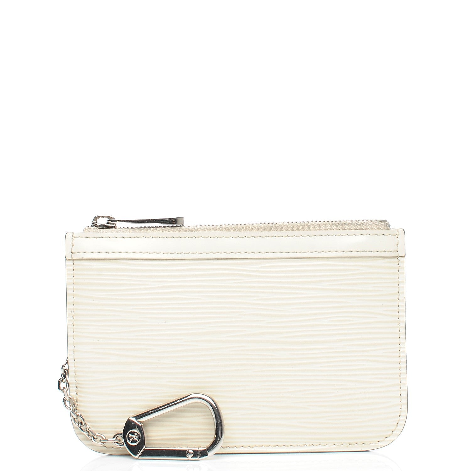 Louis Vuitton Epi Key Pouch Ivory 1 of 8