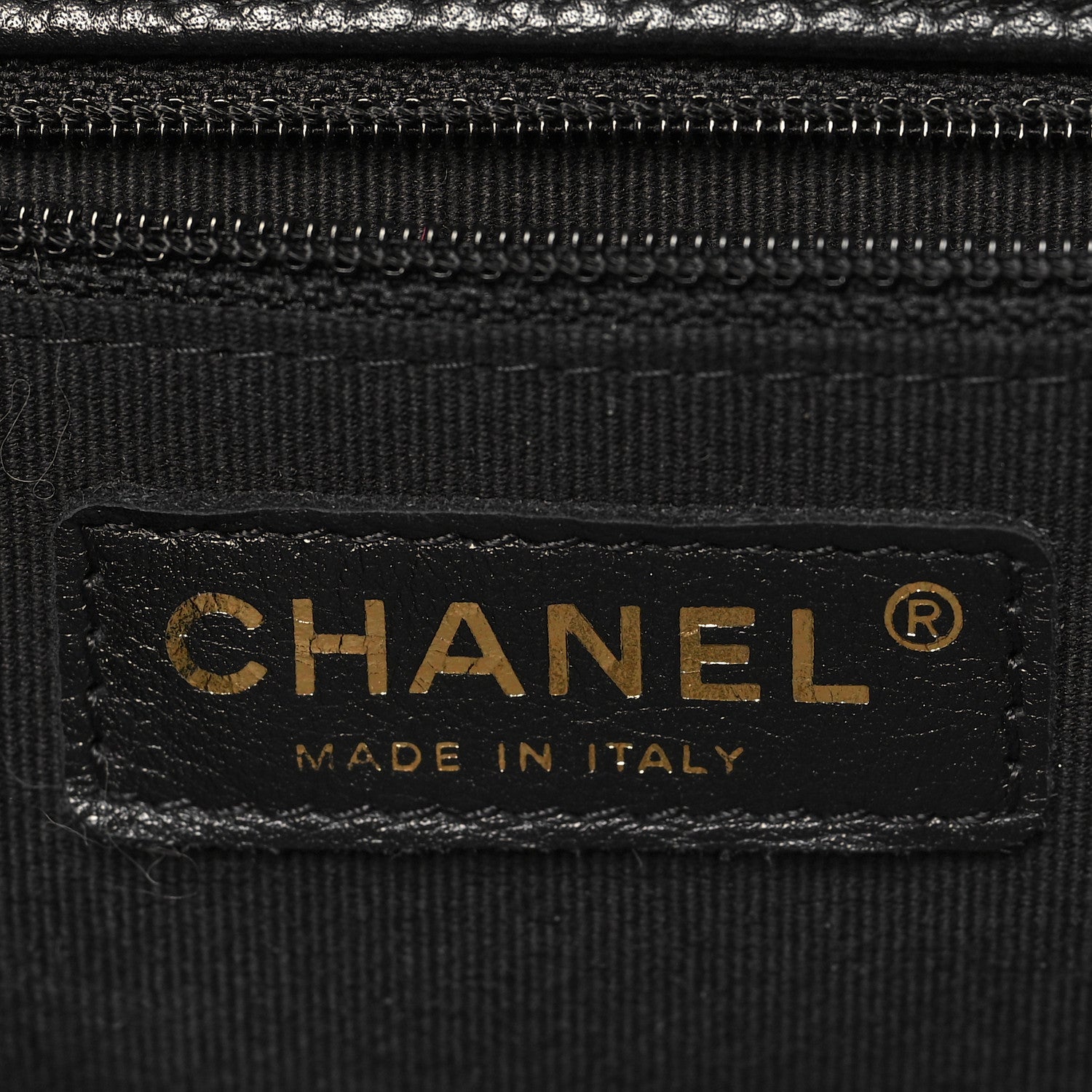 Chanel Caviar Quilted Pockets Backpack Black 6 of 10