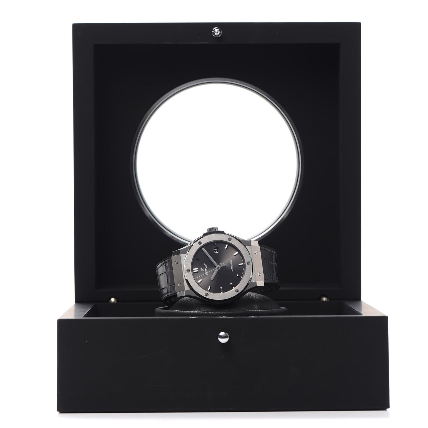 Titanium Alligator 42mm Classic Fusion Automatic Watch Grey 542.NX.7071.LR