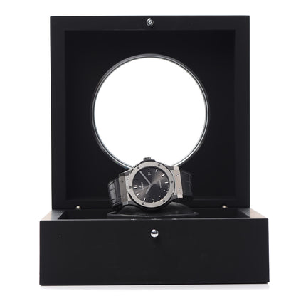 Hublot Titanium Alligator 42mm Classic Fusion Automatic Watch Grey 542.NX.7071.LR 7 of 7
