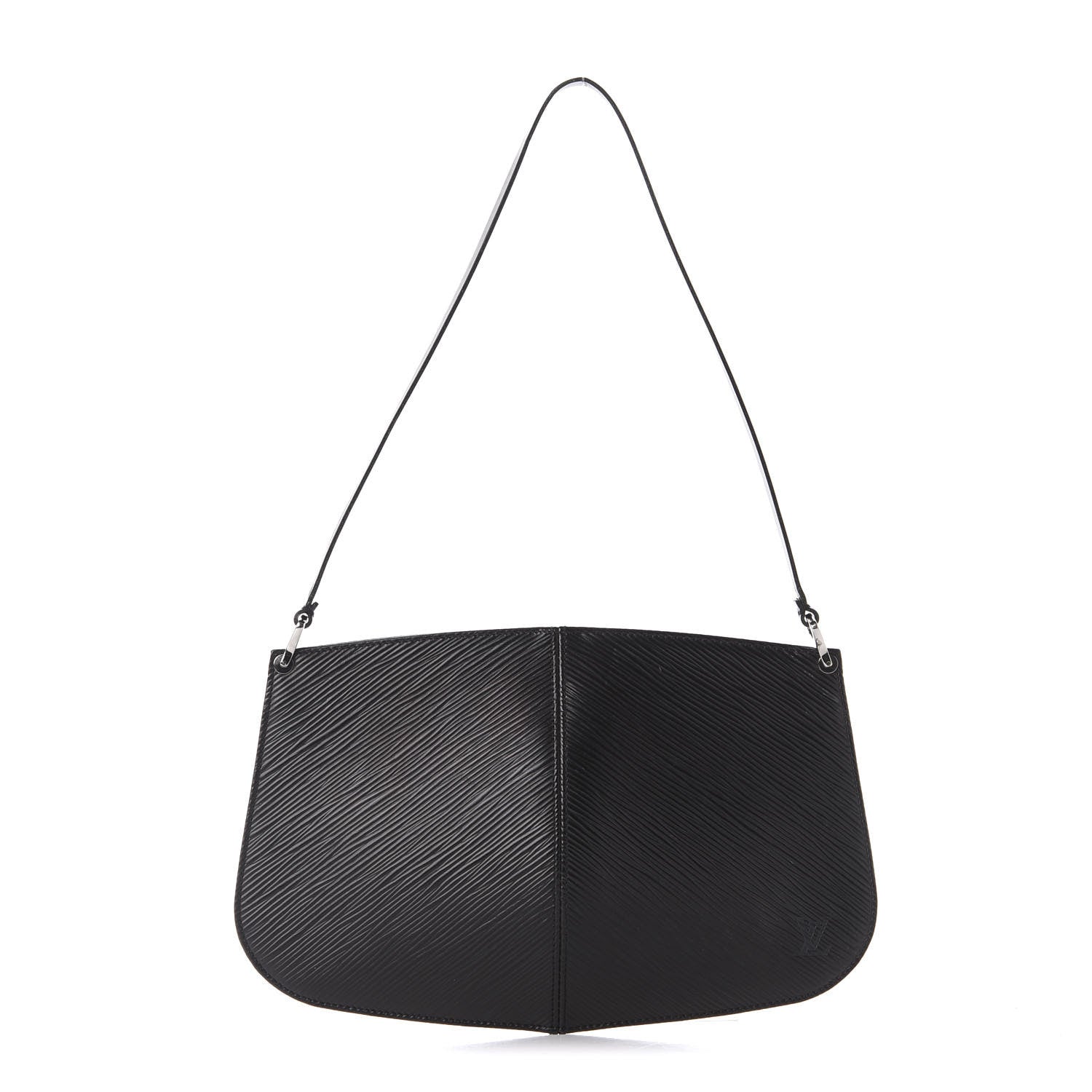 Louis Vuitton Epi Demi Lune Pochette Black 1 of 9