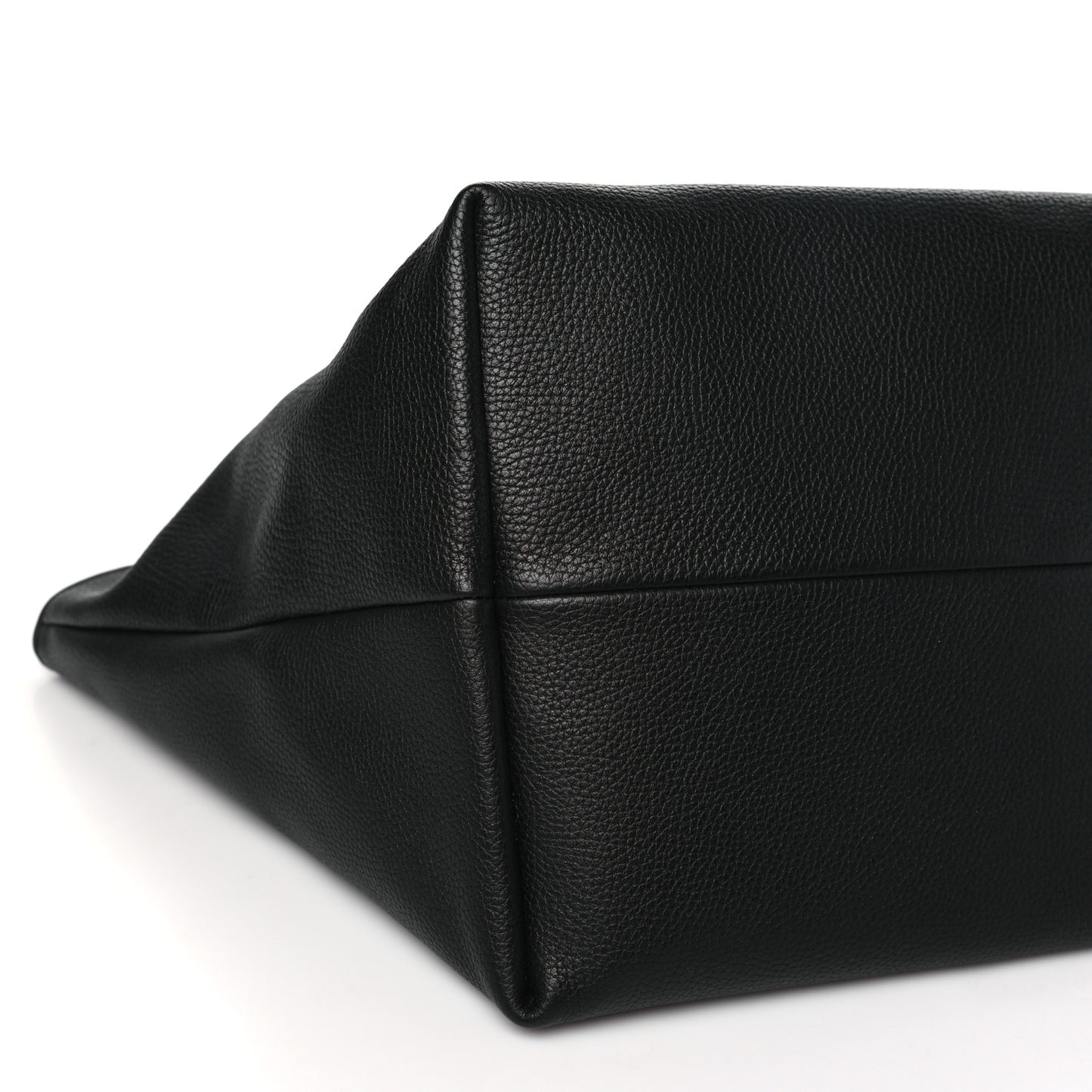Grained Calfskin Monogram Large Totissima Reversible Tote Black