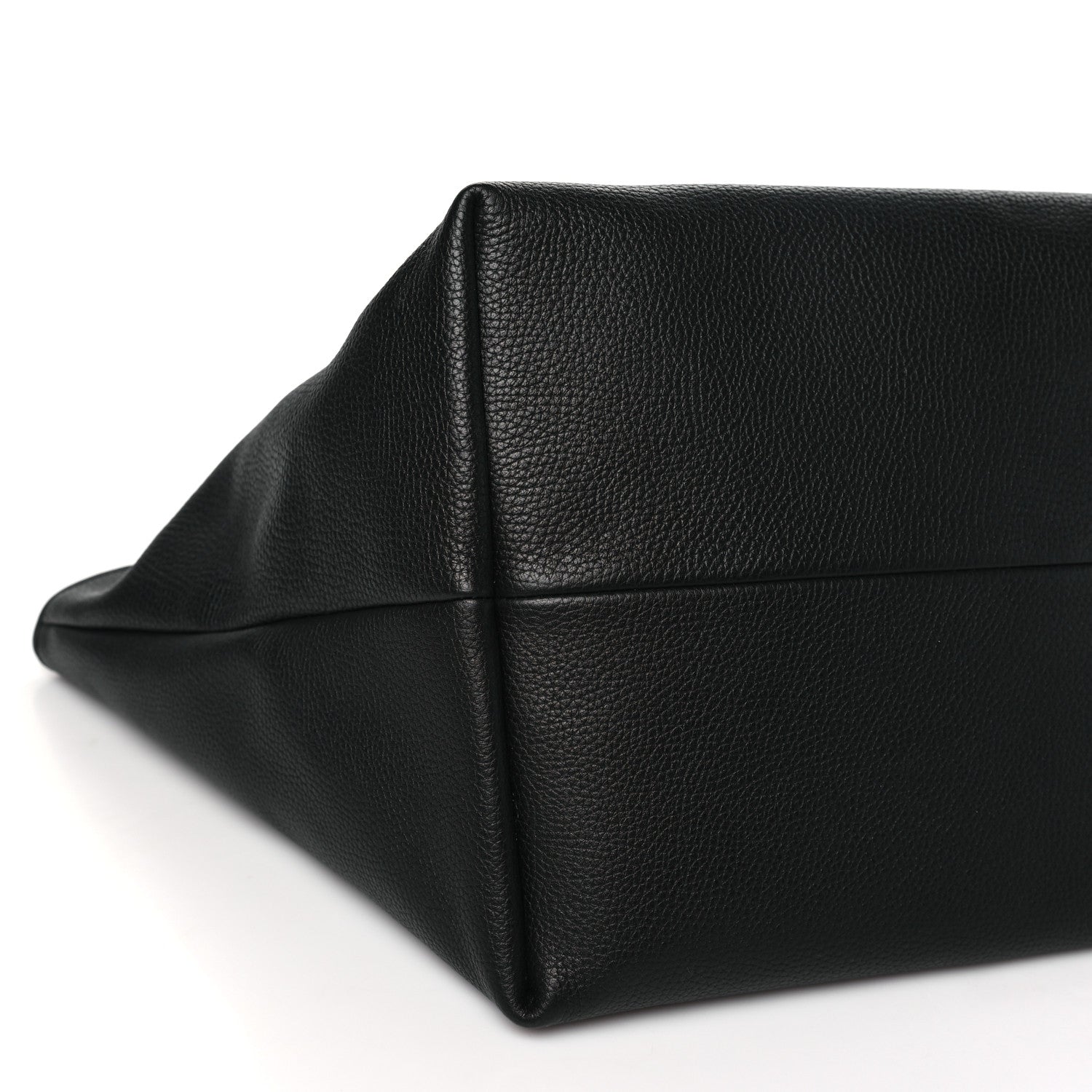 Gucci Grained Calfskin Monogram Large Totissima Reversible Tote Black 14 of 17