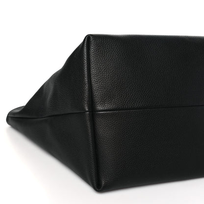 Gucci Grained Calfskin Monogram Large Totissima Reversible Tote Black 14 of 17