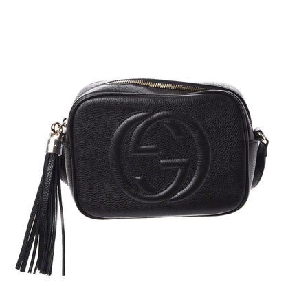 Gucci Pebbled Calfskin Small Soho Disco Bag Black 1 of 7