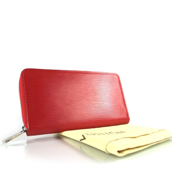 Epi Zippy Organizer Wallet Red