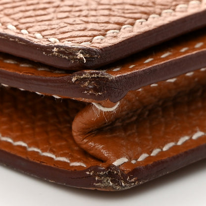 Hermes Epsom Bearn Gusset Wallet Gold 10 of 12