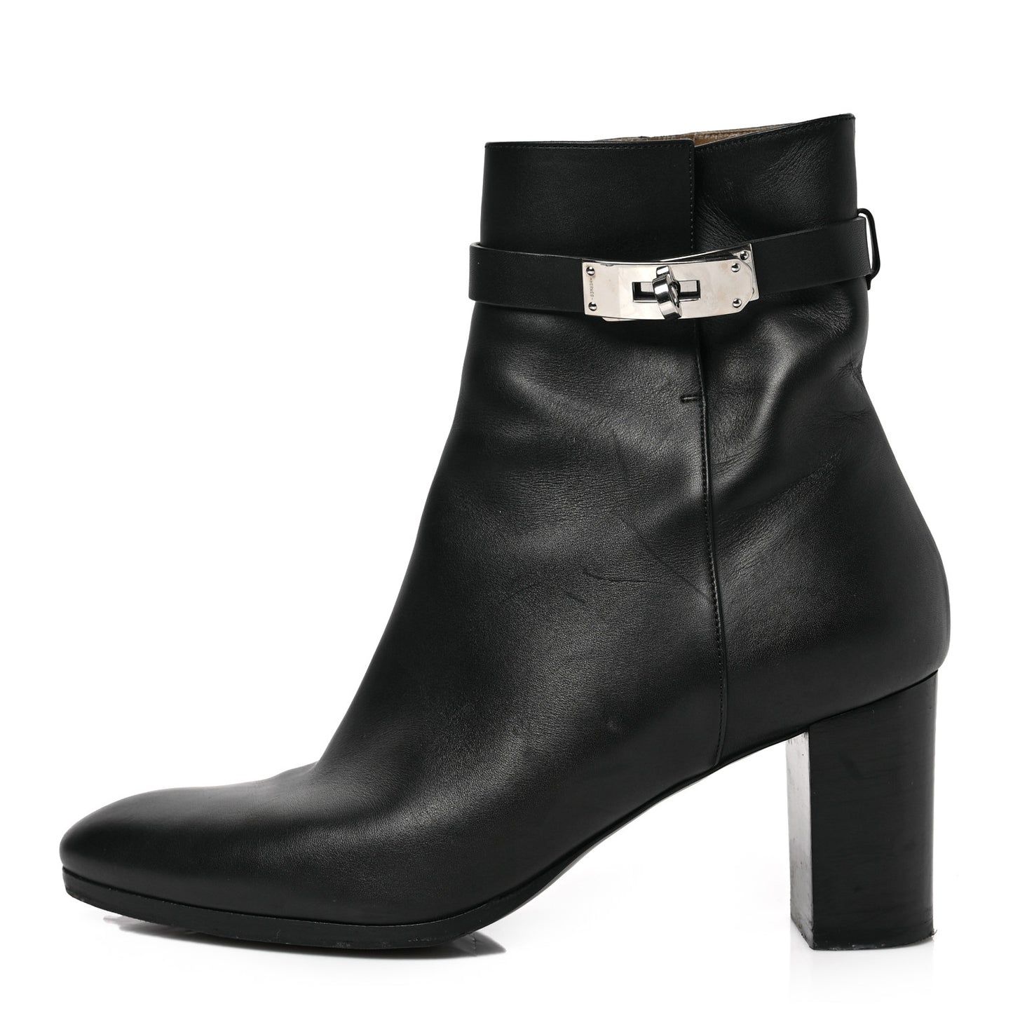Calfskin Saint Germain Ankle Boots 39 Black