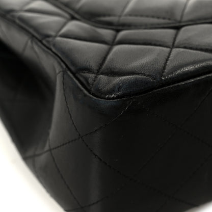 Chanel Lambskin Quilted Jumbo Single Flap Black 15 of 15