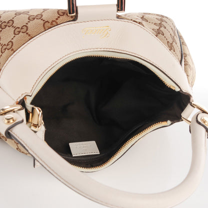 Gucci Monogram Medium D Gold Ring Hobo 7 of 7