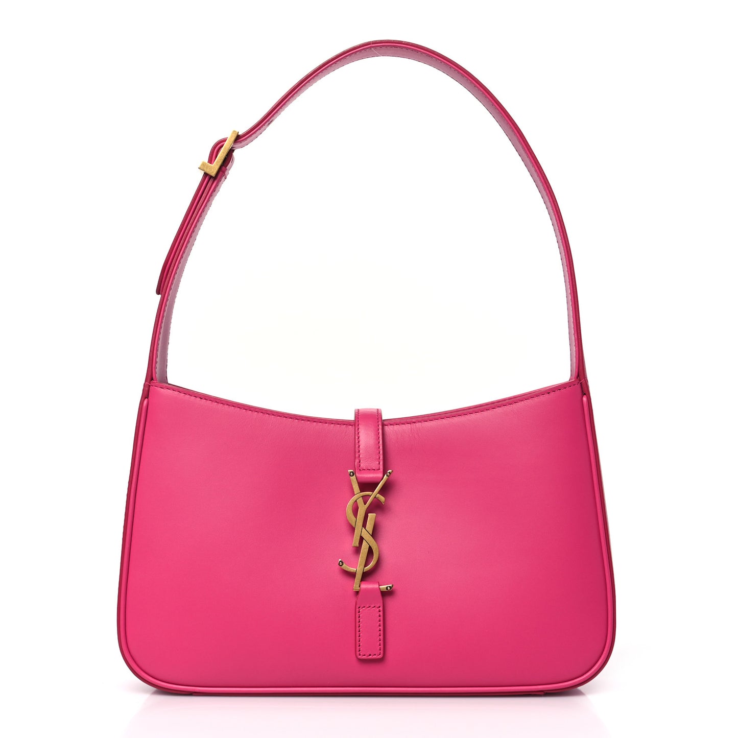 Smooth Calfskin Le 5 A 7 Hobo Bubblegum