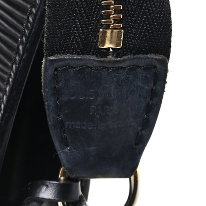 Louis Vuitton Epi Pochette Accessories 24 Black 6 of 10