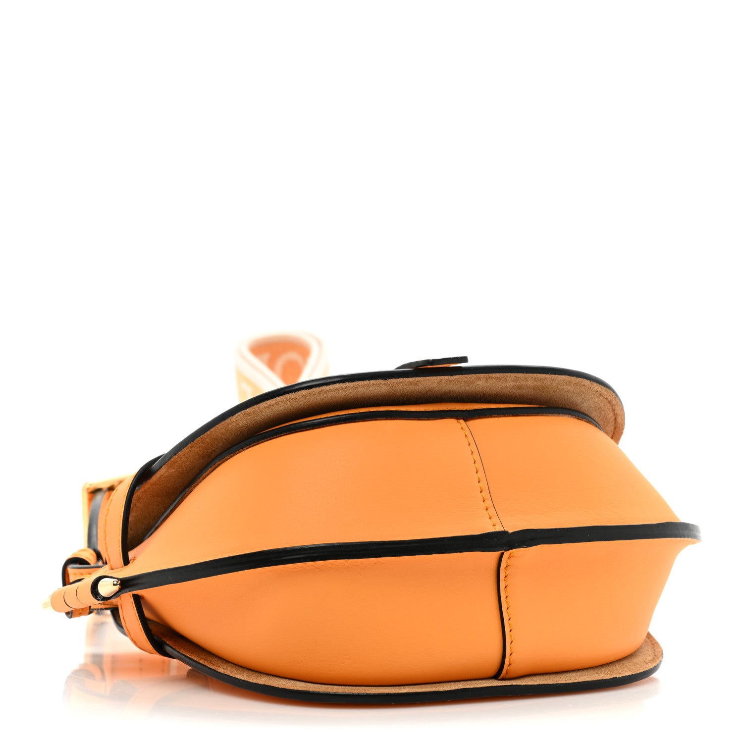 Loewe Calfskin Jacquard Mini Gate Dual Bag Mandarin 5 of 10