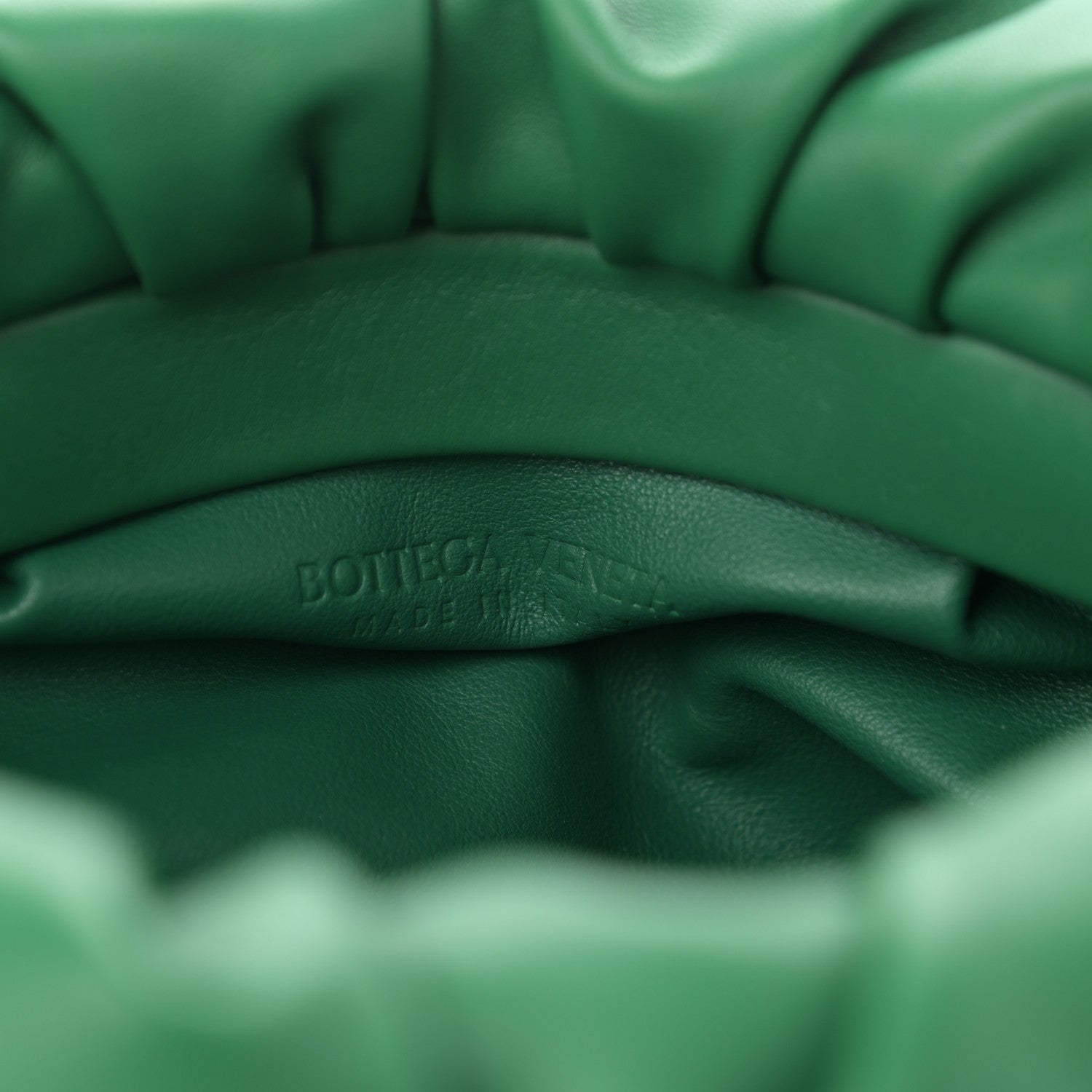 Bottega Veneta Calfskin The Pouch Chain Racing Green 6 of 8