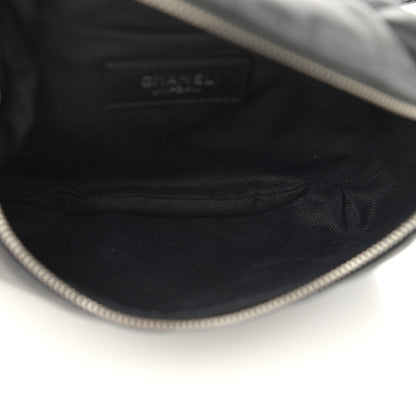 Chanel Lambskin Quilted Waist Belt Bag Black 5 of 11