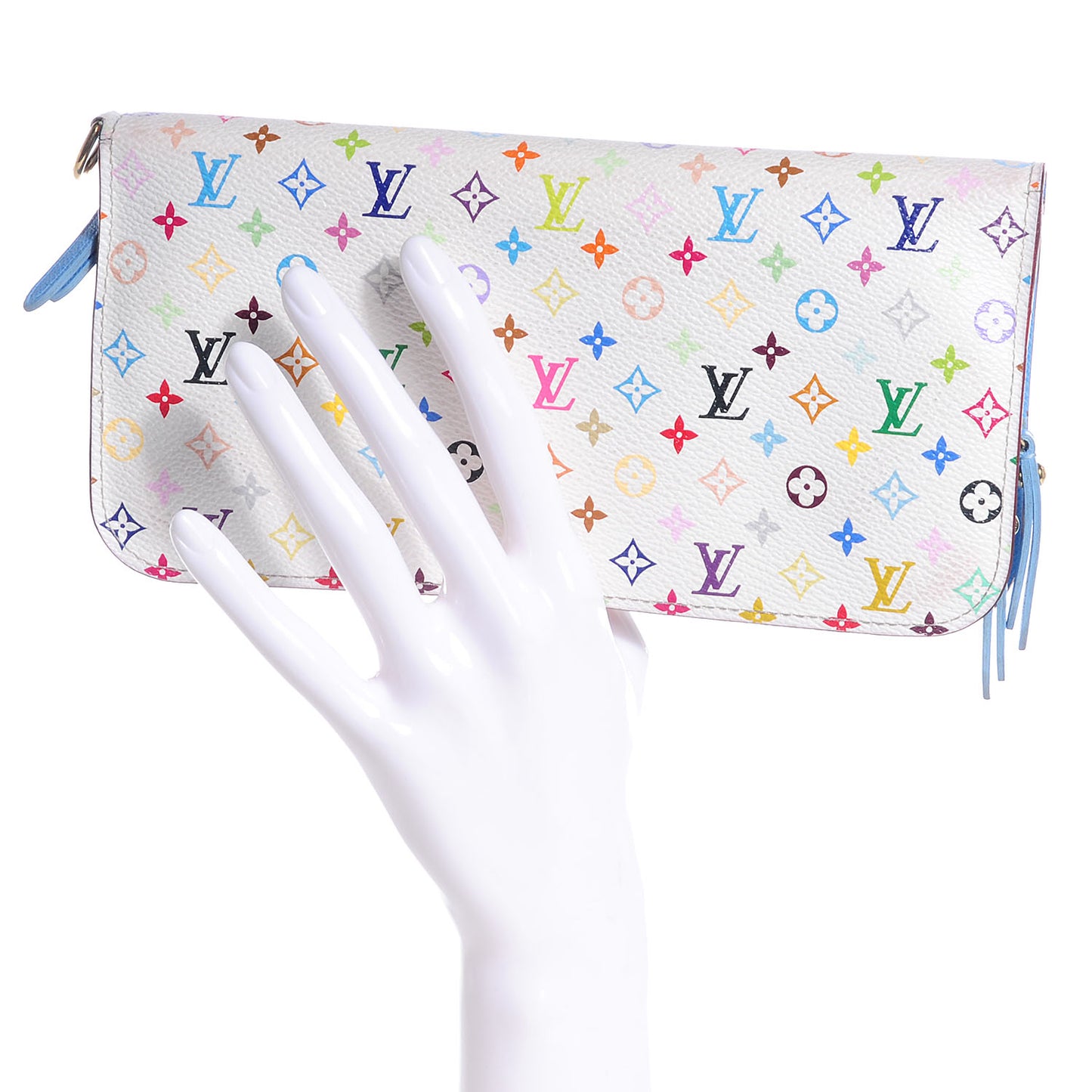 Monogram Multicolor Insolite Wallet White Raisin