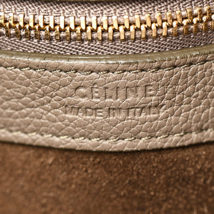 Celine Soft Grained Calfskin Medium Belt Cabas Phantom Taupe 6 of 12