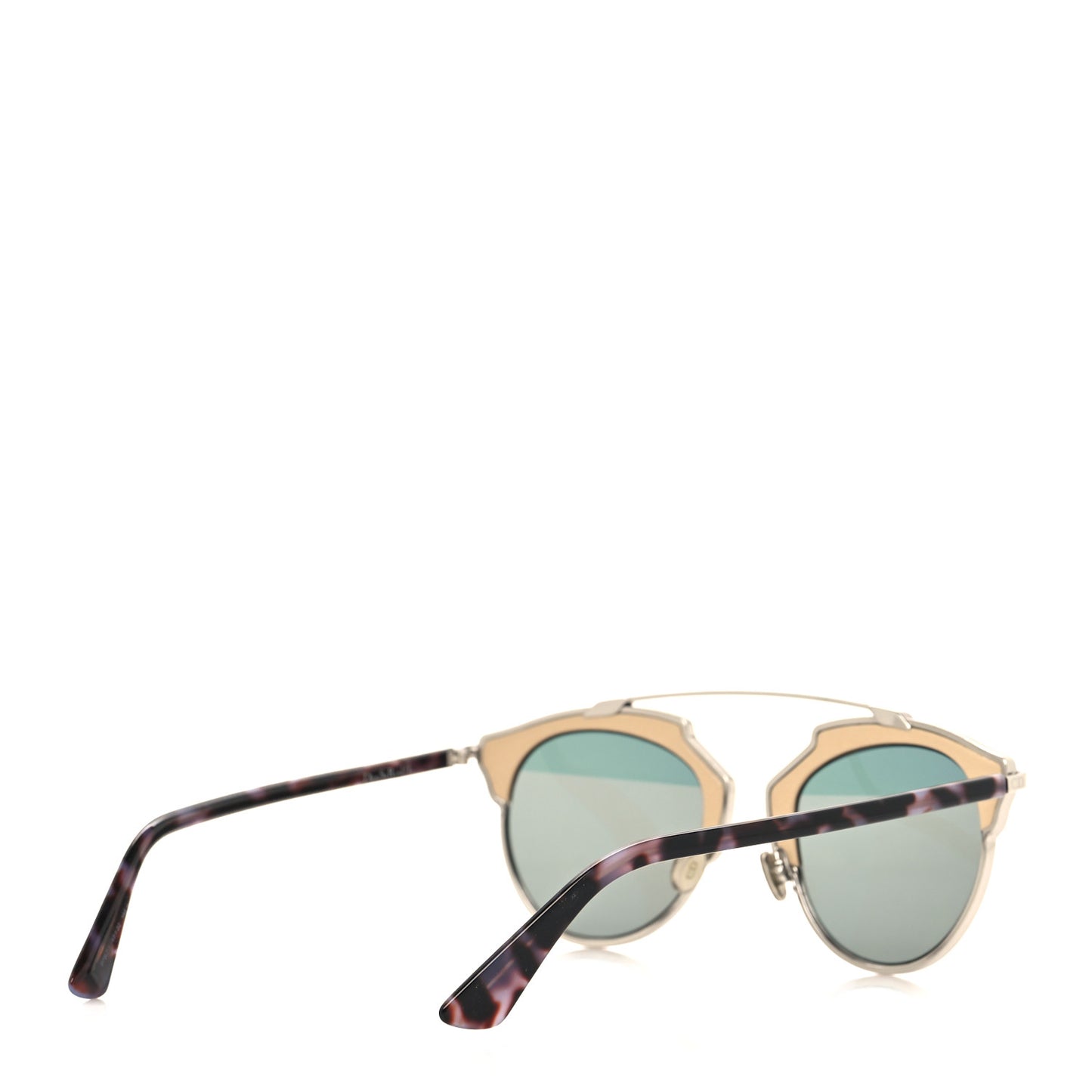 Mirrored So Real Sunglasses Silver Gold