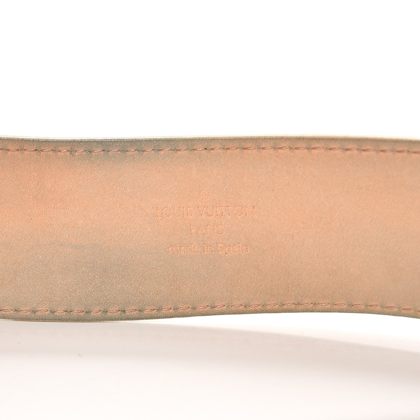 Damier Azur LV Initiales Belt 85 34