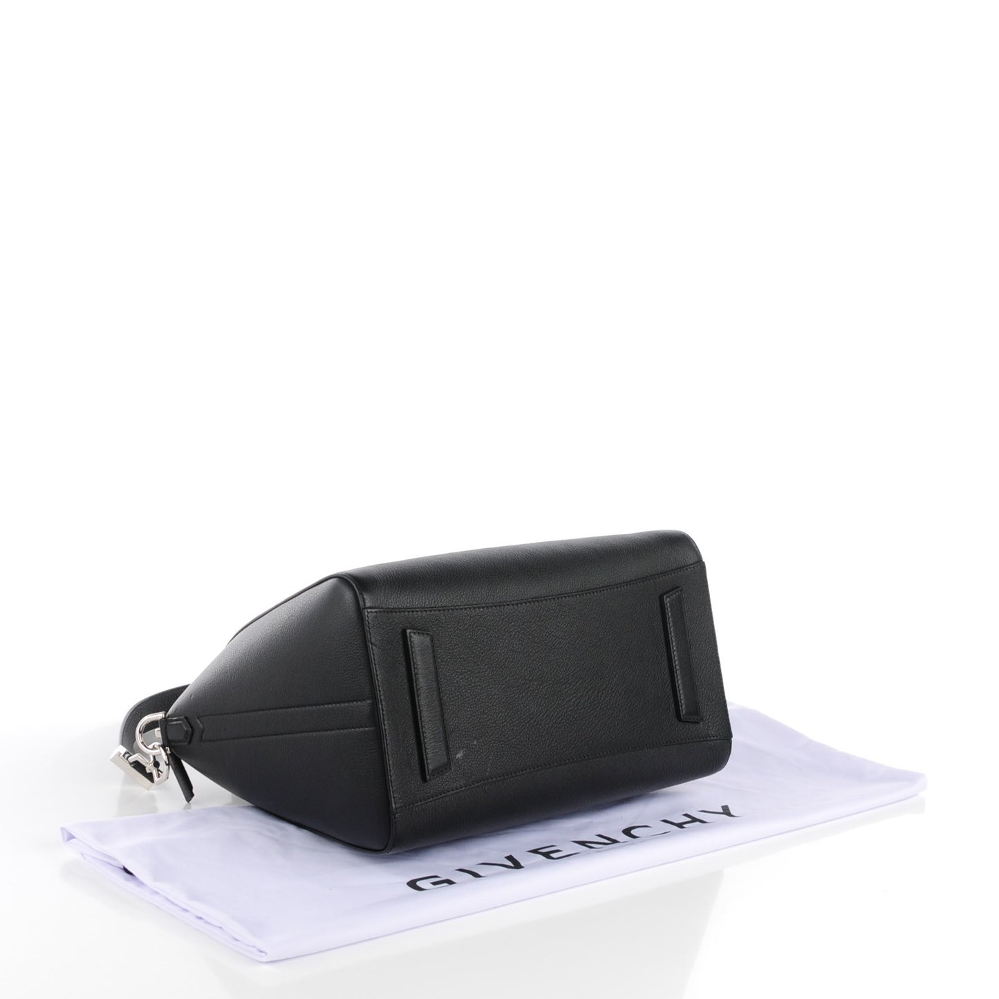 Sugar Goatskin Medium Antigona Black