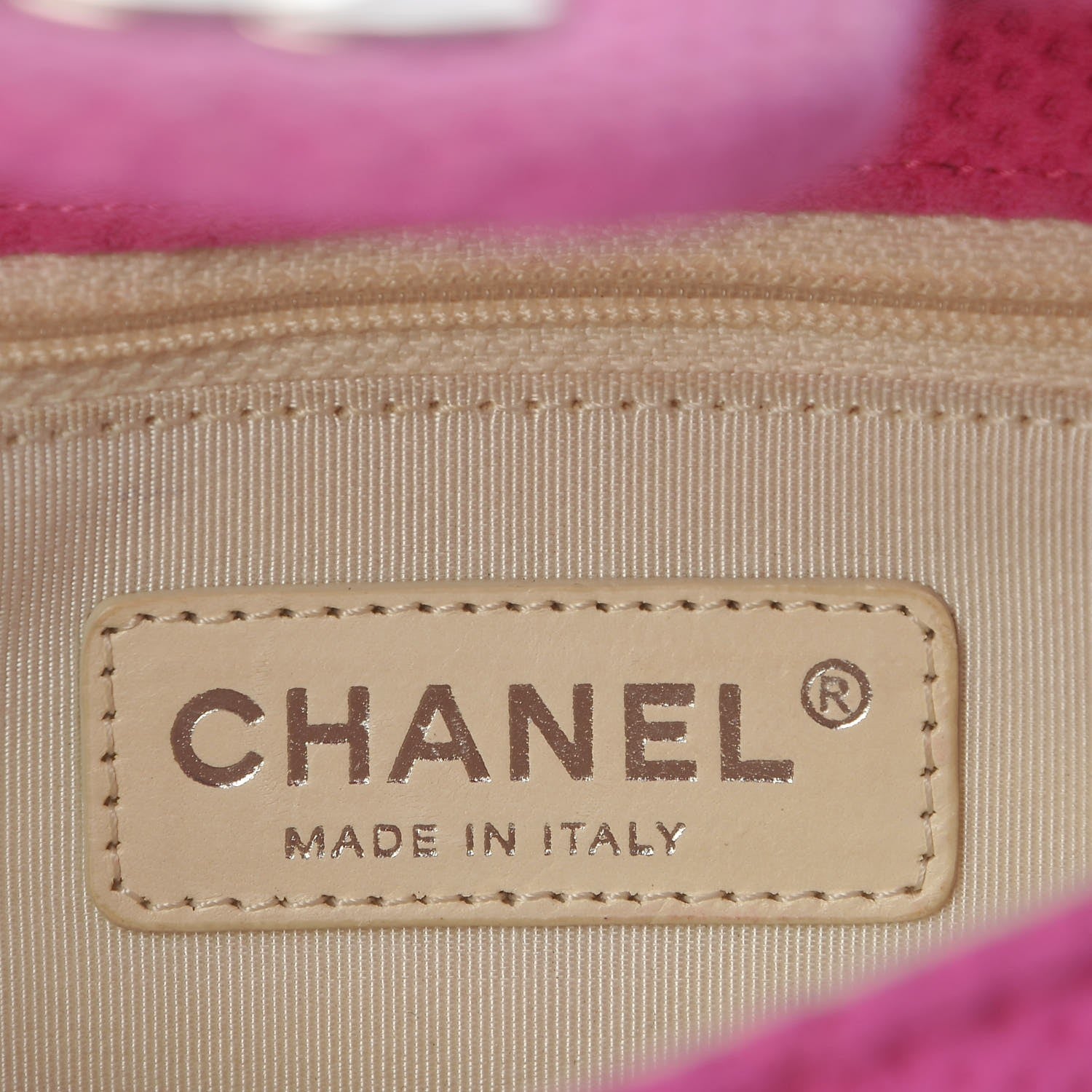 Chanel Neoprene Quilted Medium Single Flap Pink 6 of 7