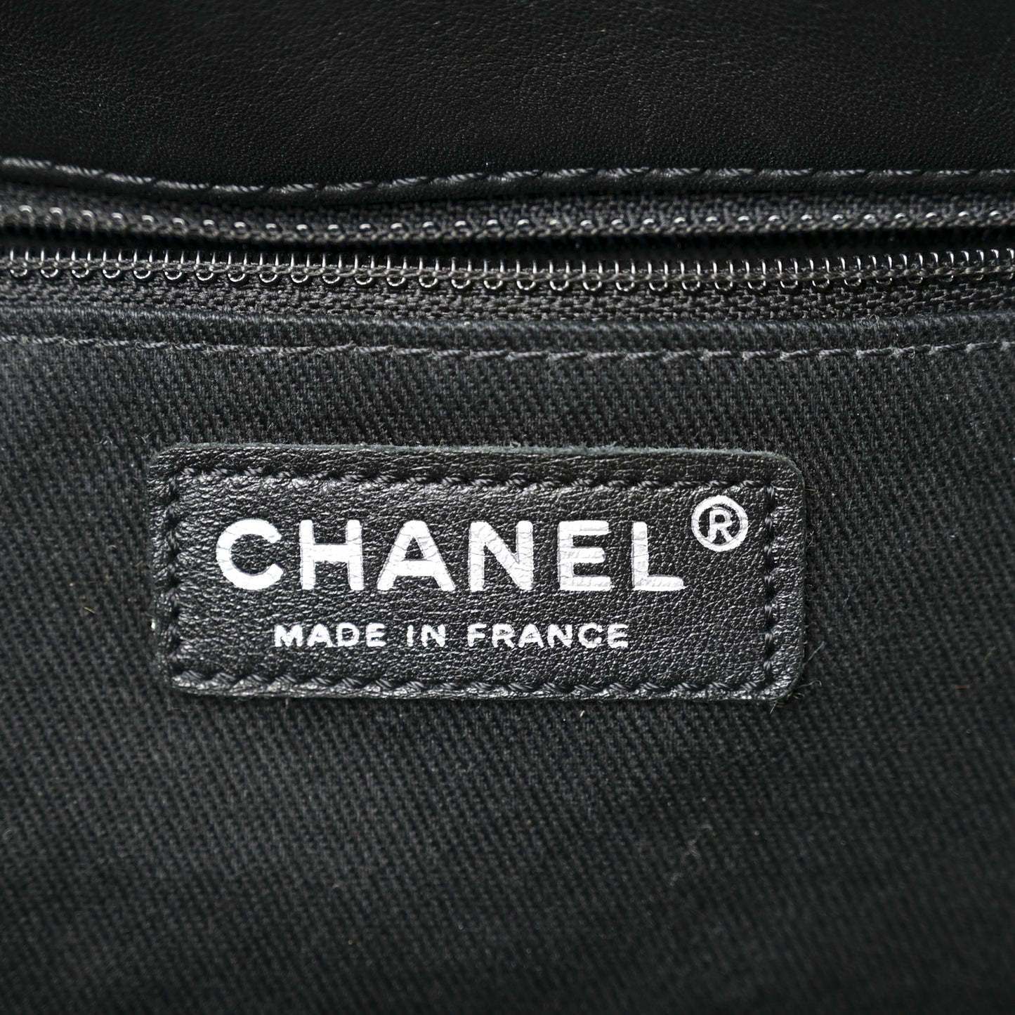 Calfskin Quilted In The Business North South Tote Black