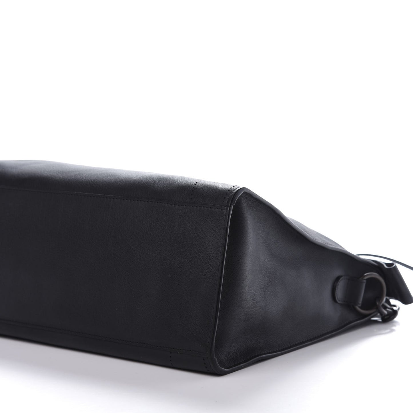 Veau Soyeux Perforated Blackout Hardware City Black