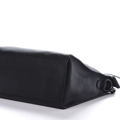 Balenciaga Veau Soyeux Perforated Blackout Hardware City Black 8 of 11