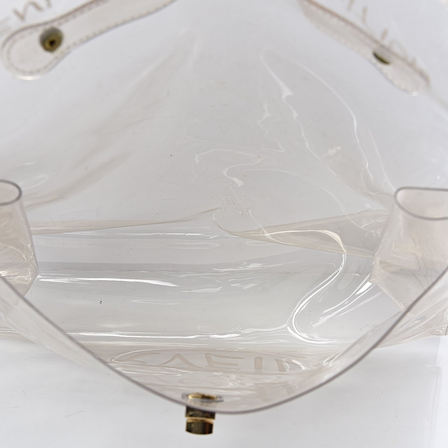 Hermes Vinyl Souvenir De L'Exposition Kelly Transparent 5 of 11