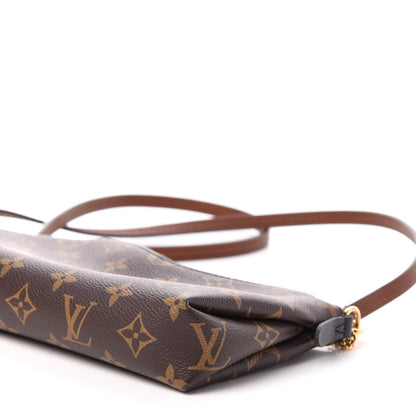 Louis Vuitton Monogram Pallas Clutch Black 10 of 13