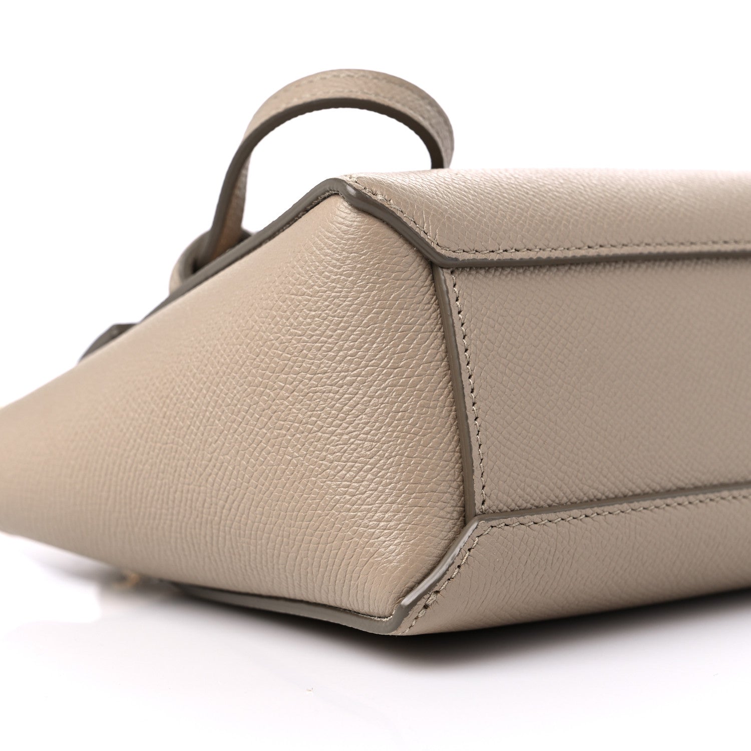 Celine Grained Calfskin Pico Belt Bag Light Taupe 7 of 8