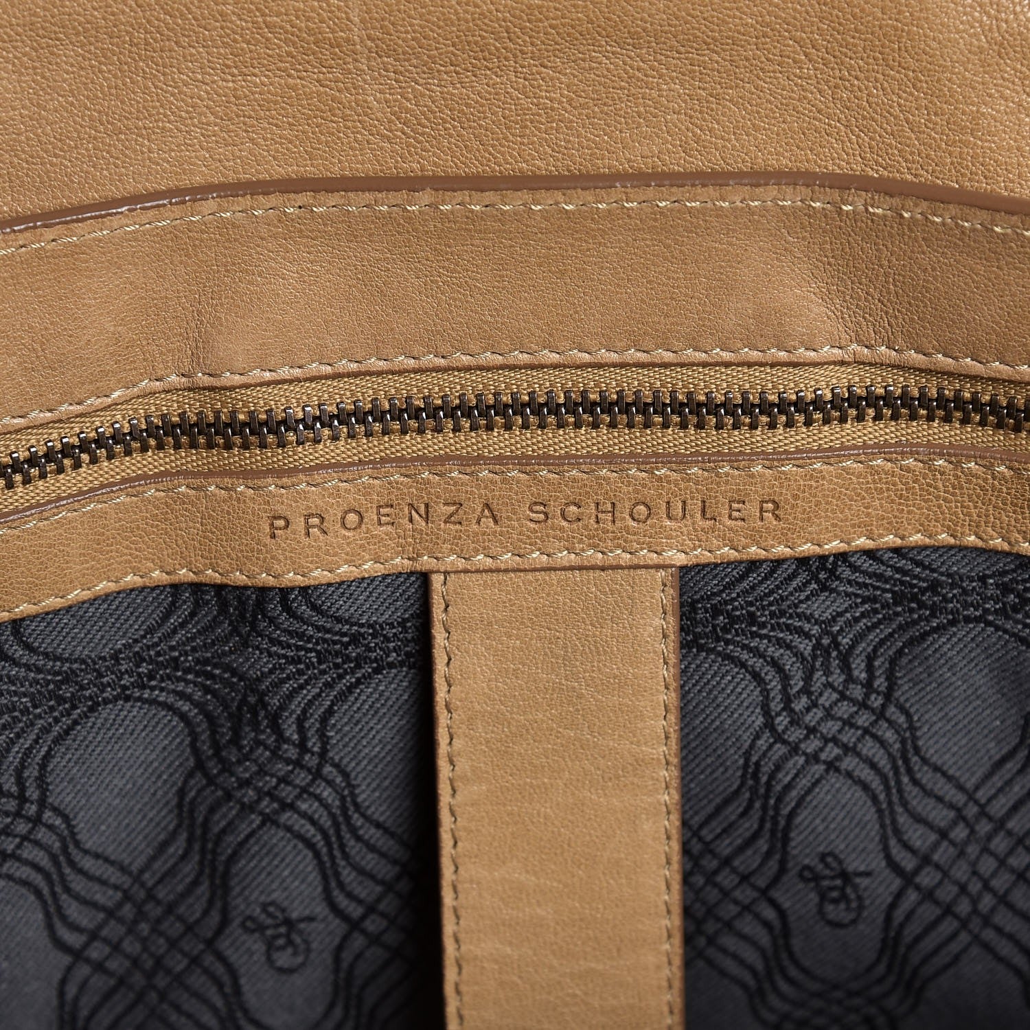 Proenza Schouler Lambskin Large PS1 Satchel Birch 7 of 12