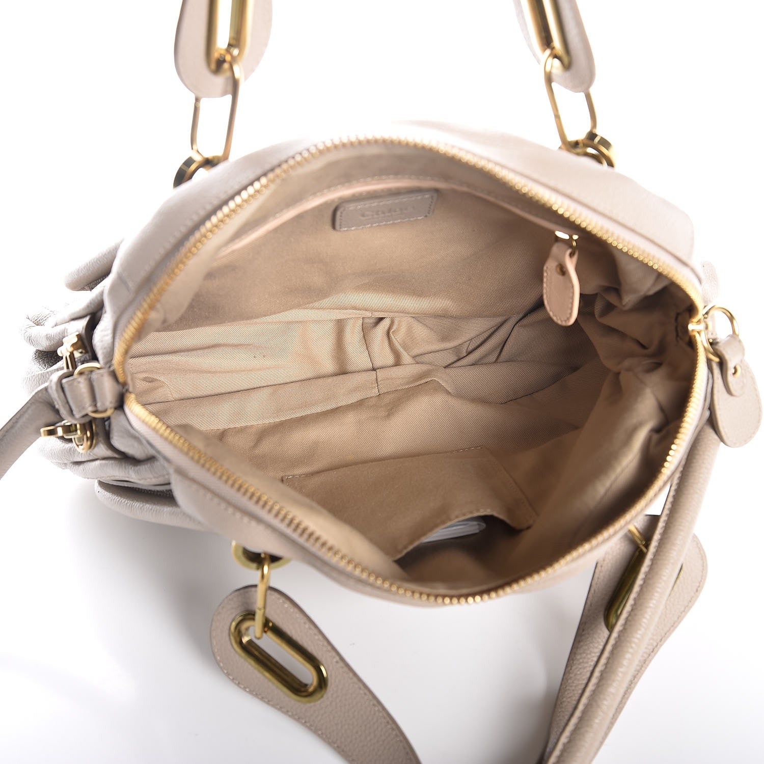 Chloe Calfskin Medium Paraty Mastic 6 of 17
