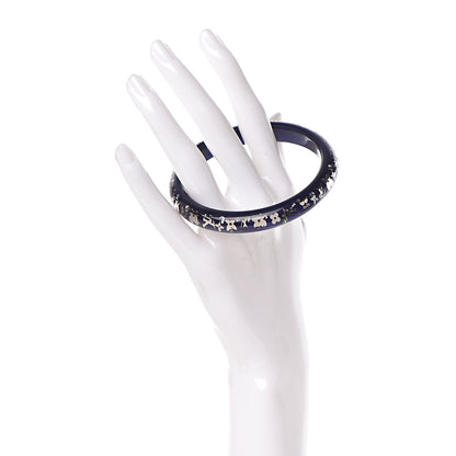 Louis Vuitton Resin Swarovski Medium Inclusion Bracelet PM Navy 2 of 4