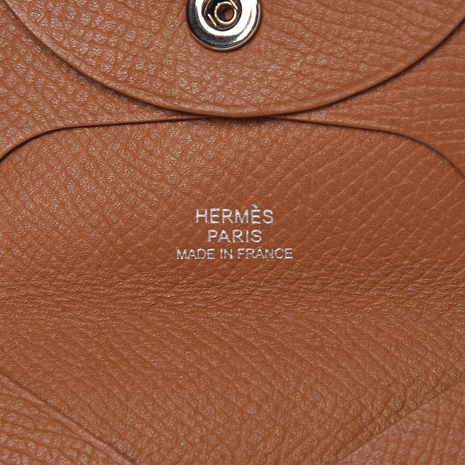 Hermes Epsom Bastia Coin Purse Gold 6 of 9