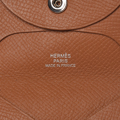 Hermes Epsom Bastia Coin Purse Gold 6 of 9