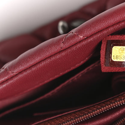 Chanel Lambskin Quilted Mini Round Flap Red 7 of 10