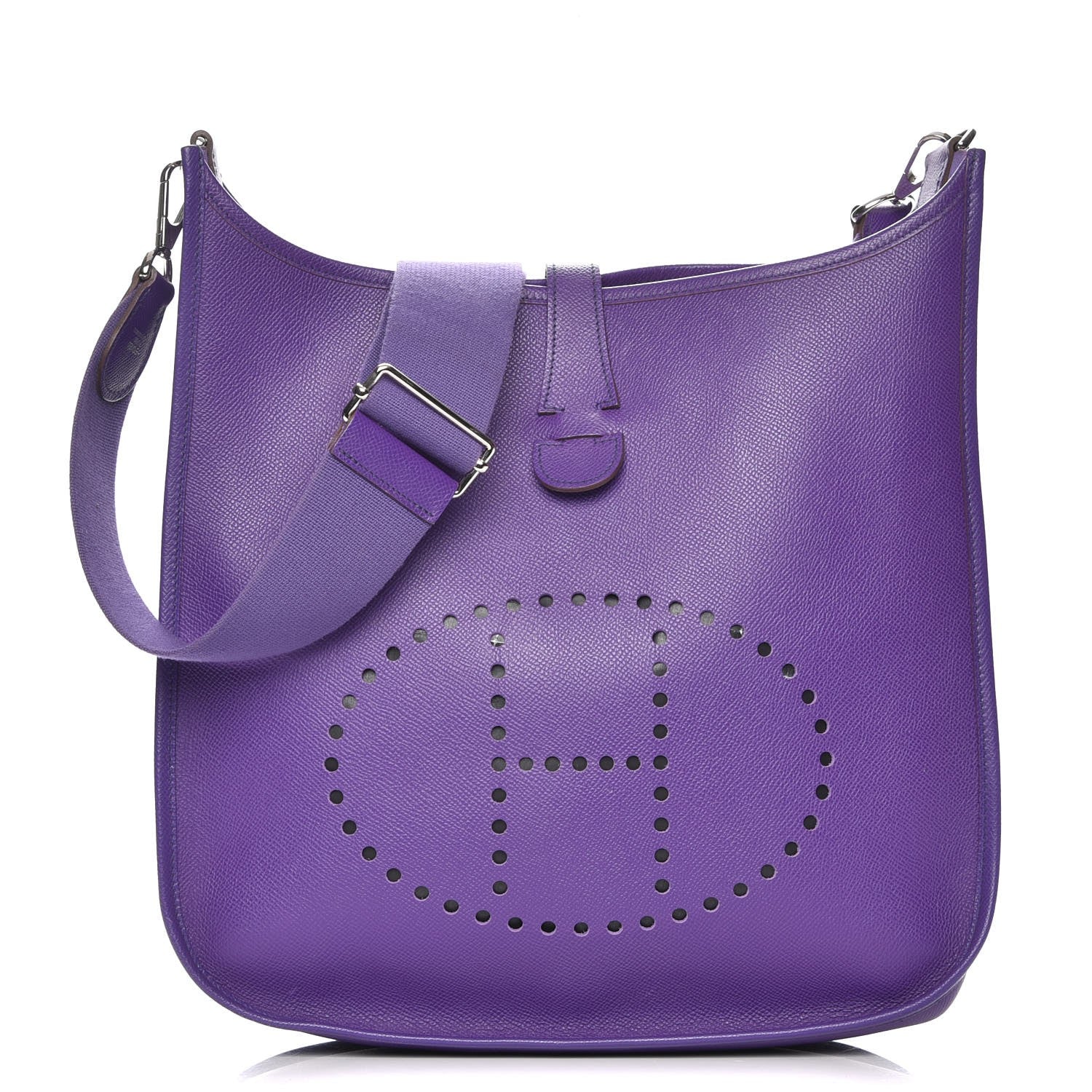Hermes Epsom Evelyne GM III Ultraviolet 1 of 9