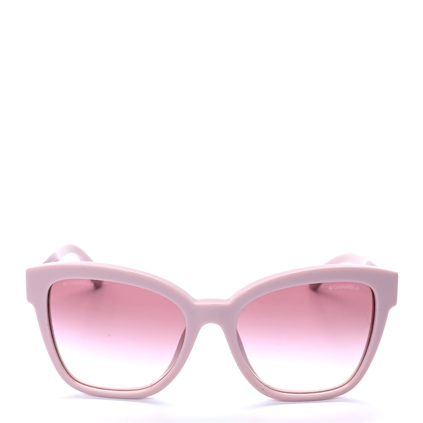 Acetate Chain Square Sunglasses 5487-A Pink