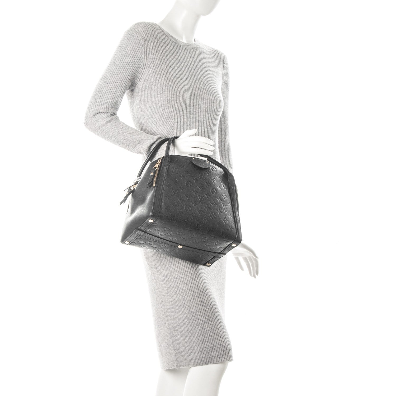 Louis Vuitton Empreinte Marais MM Black 2 of 7