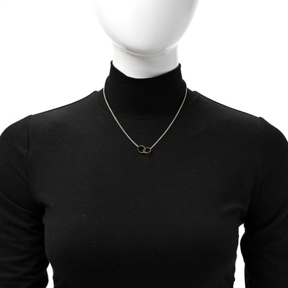Cartier 18K Yellow Gold Interlocking LOVE Necklace 2 of 6
