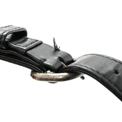 Chanel Calfskin Chain 20s Signe Waist Bag Black 12 of 13