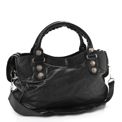 Balenciaga Agneau Giant 21 Silver Hardware City Black 3 of 10