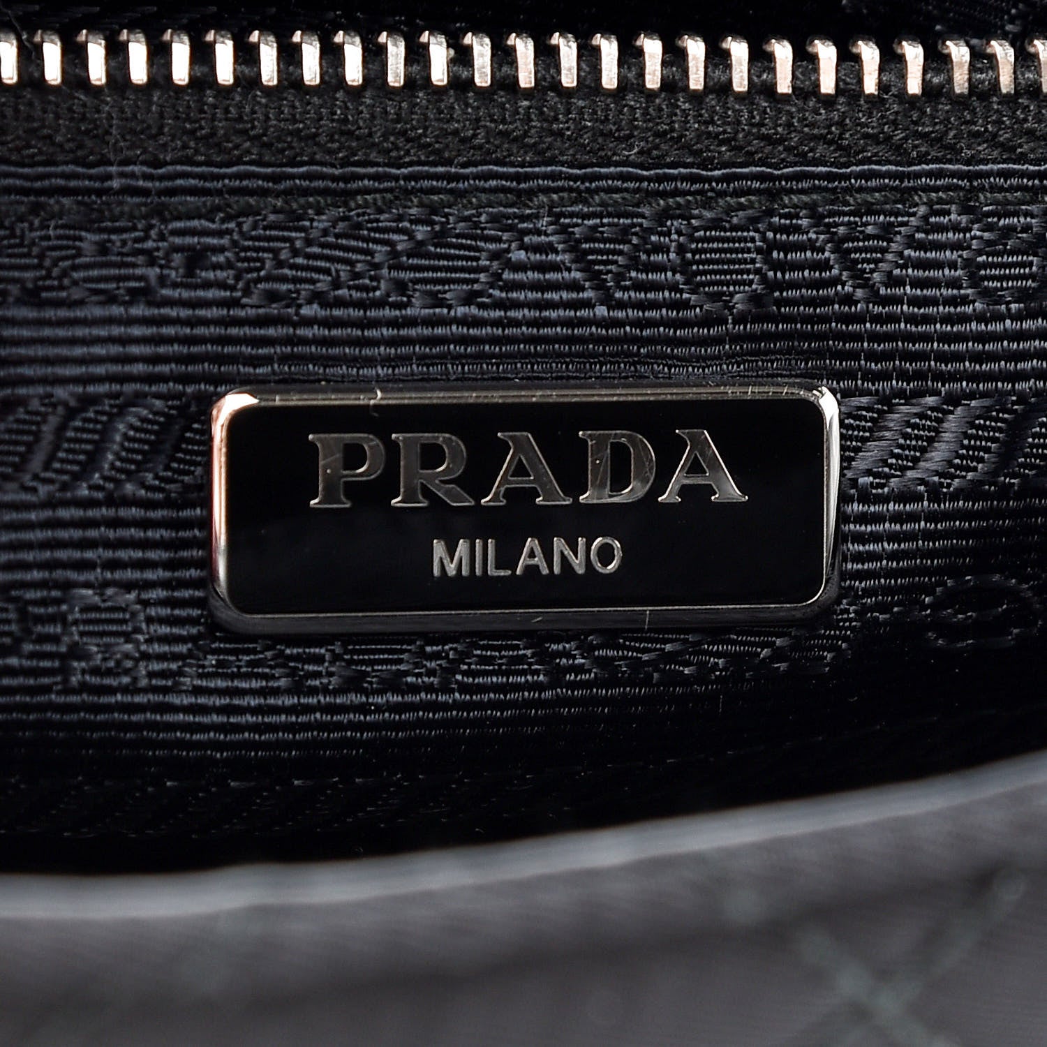 Prada Nylon Tessuto Impuntu Quilted Flap Black 8 of 11