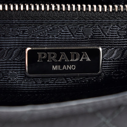 Prada Nylon Tessuto Impuntu Quilted Flap Black 8 of 11